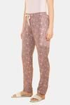 Amante Full Length Pyjama Bottom - Chamomile Floral Print — thumbnail 2